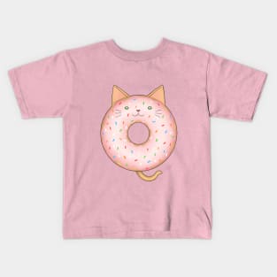 Donut Cat Kids T-Shirt